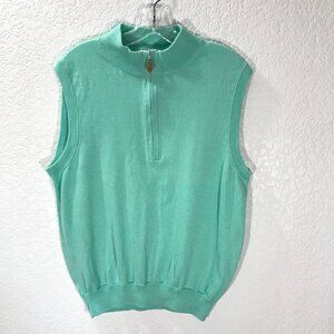 🌷Golf Quarter Zip Donald Ross Sweater Vest